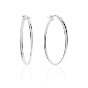 6321 ORECCHINI OVALI IN ARGENTO - Gioielleria Nicolis